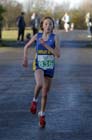 Sophie Burnett  wins the under-15s Heaton Memorial Road Race.